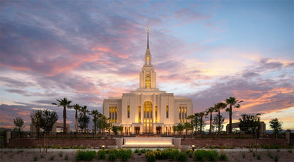 Red Cliffs Utah Evening Glow
