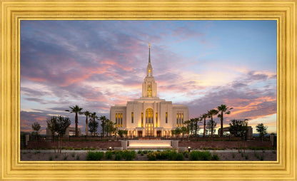 Red Cliffs Utah Evening Glow
