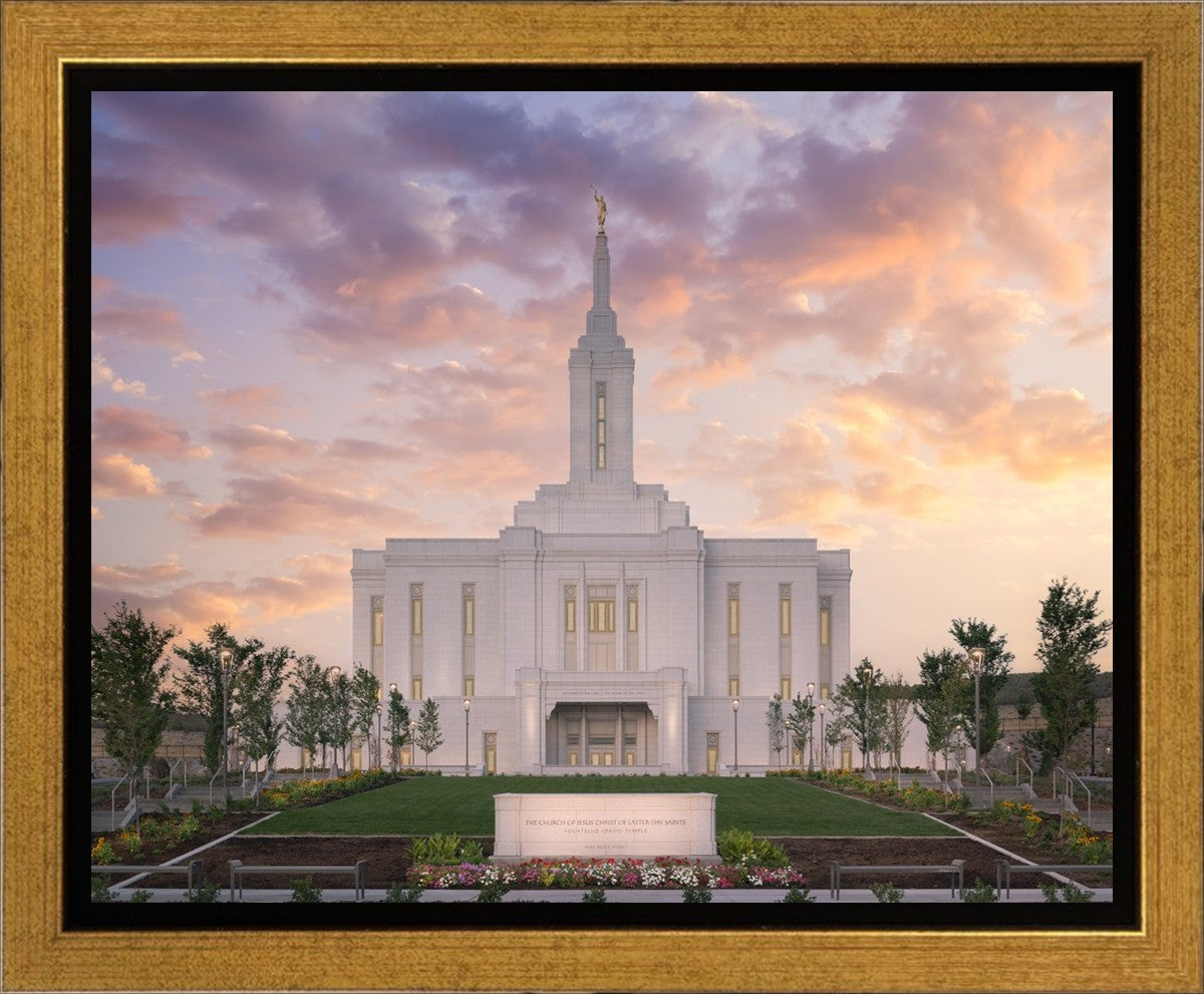 Pocatello Dawn Gallery Wrap