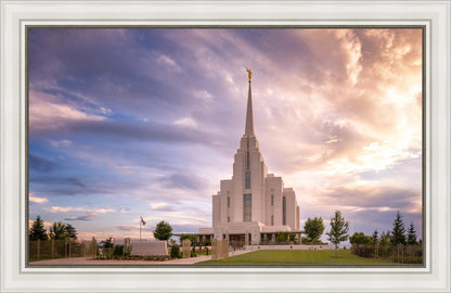 Rexburg Cloudy Large Wall Art