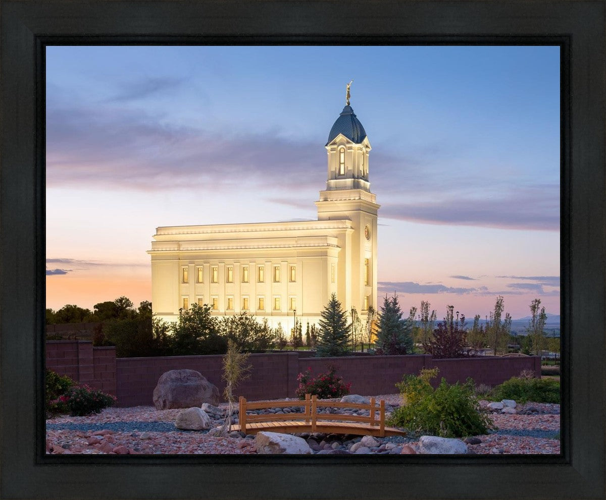 Cedar City Bridgeway to Eternity Gallery Wrap
