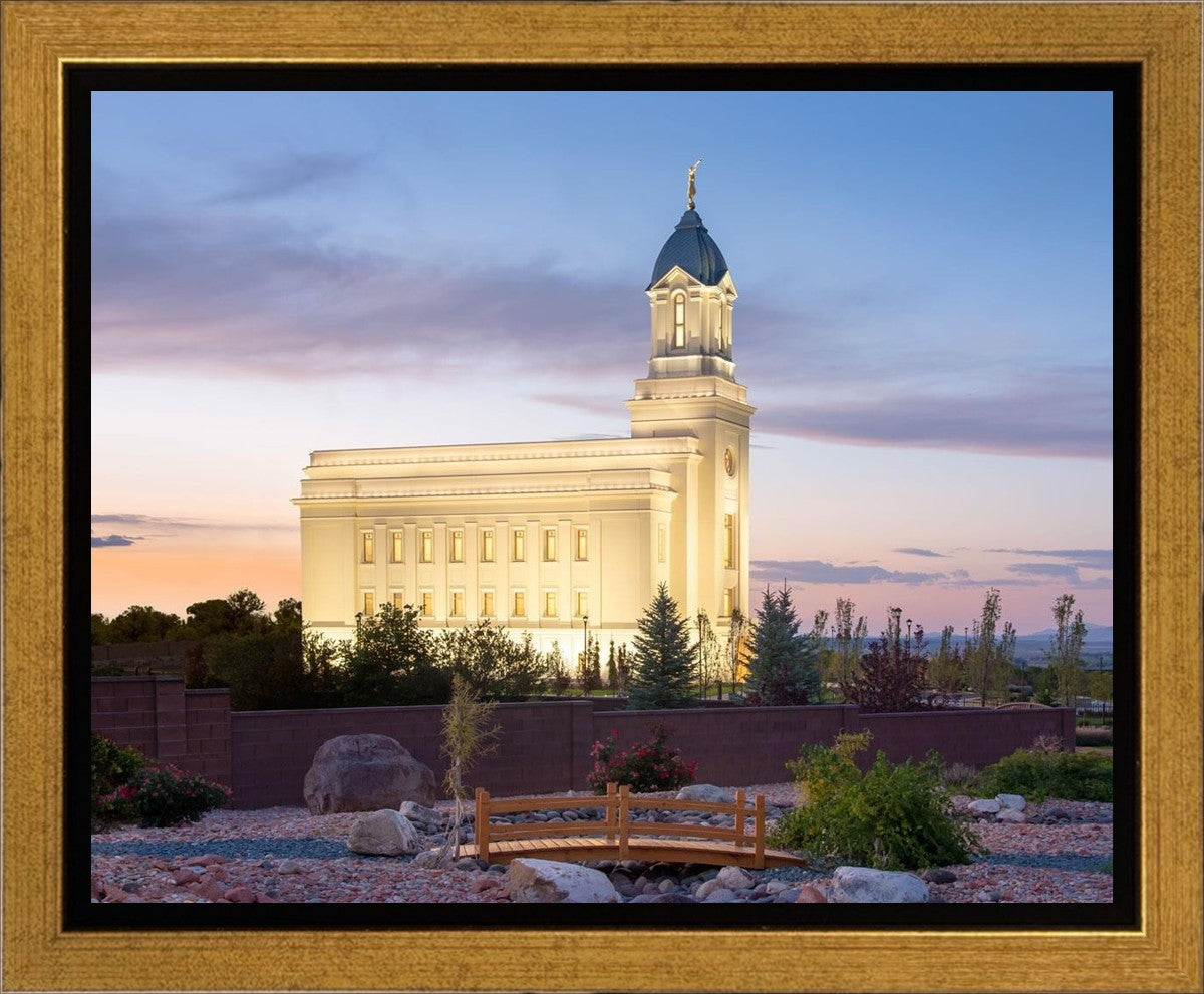 Cedar City Bridgeway to Eternity Gallery Wrap