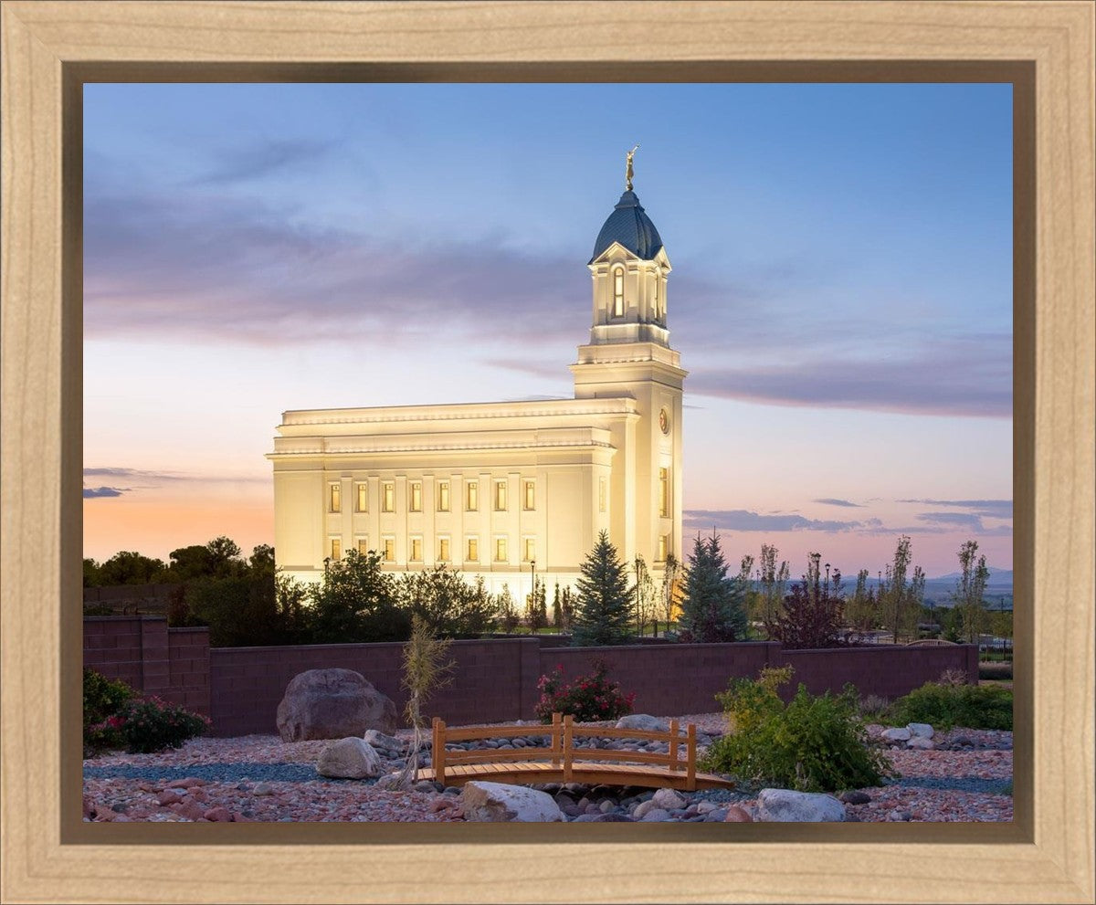 Cedar City Bridgeway to Eternity Gallery Wrap