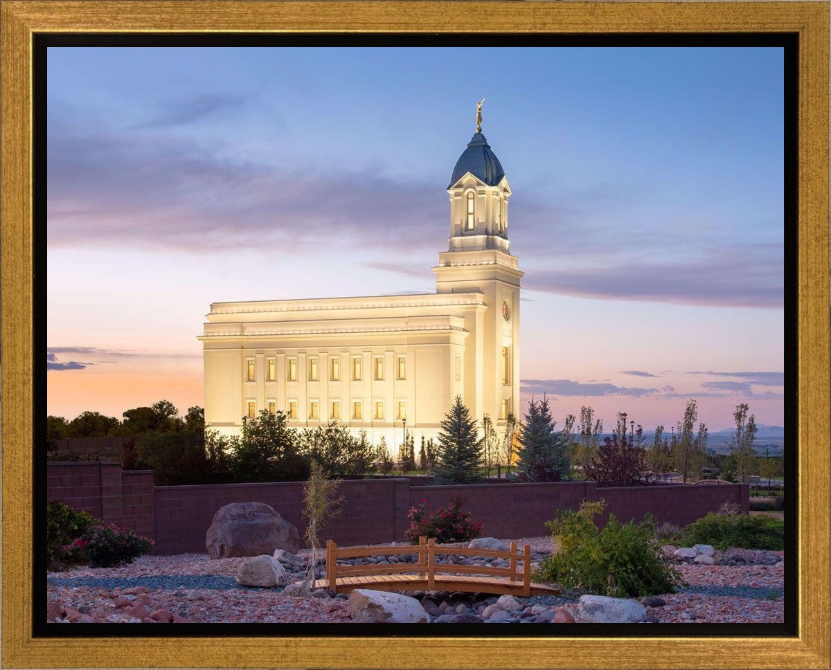 Cedar City Bridgeway to Eternity Gallery Wrap