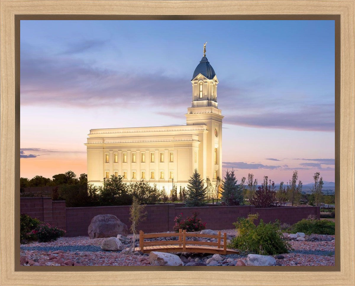 Cedar City Bridgeway to Eternity Gallery Wrap