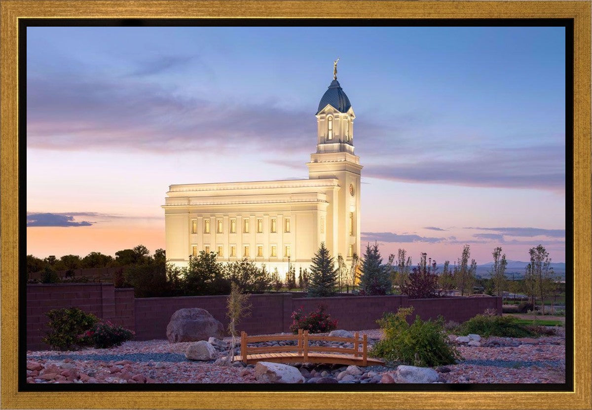 Cedar City Bridgeway to Eternity Gallery Wrap