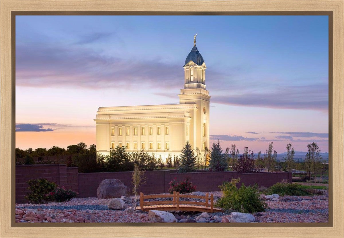 Cedar City Bridgeway to Eternity Gallery Wrap
