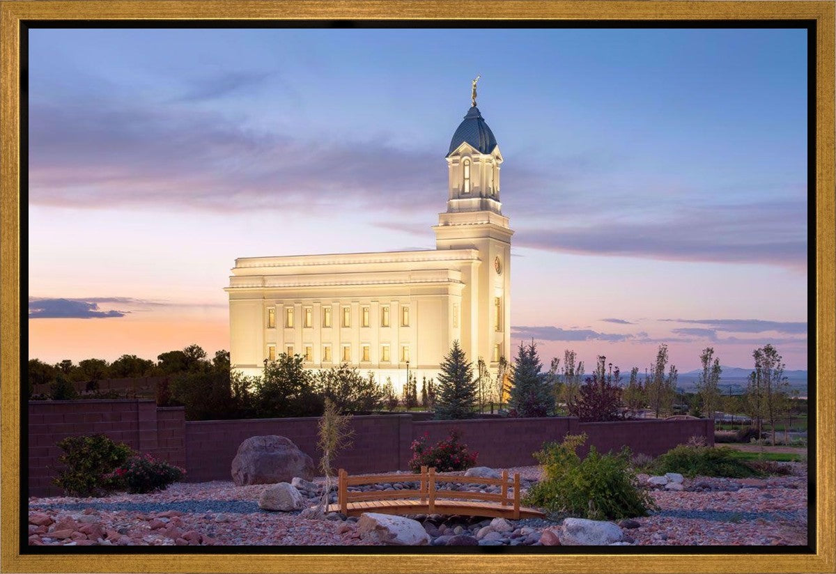 Cedar City Bridgeway to Eternity Gallery Wrap