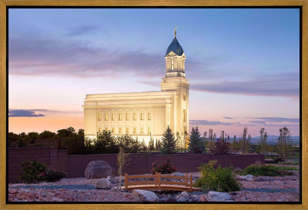 Cedar City Bridgeway to Eternity Gallery Wrap