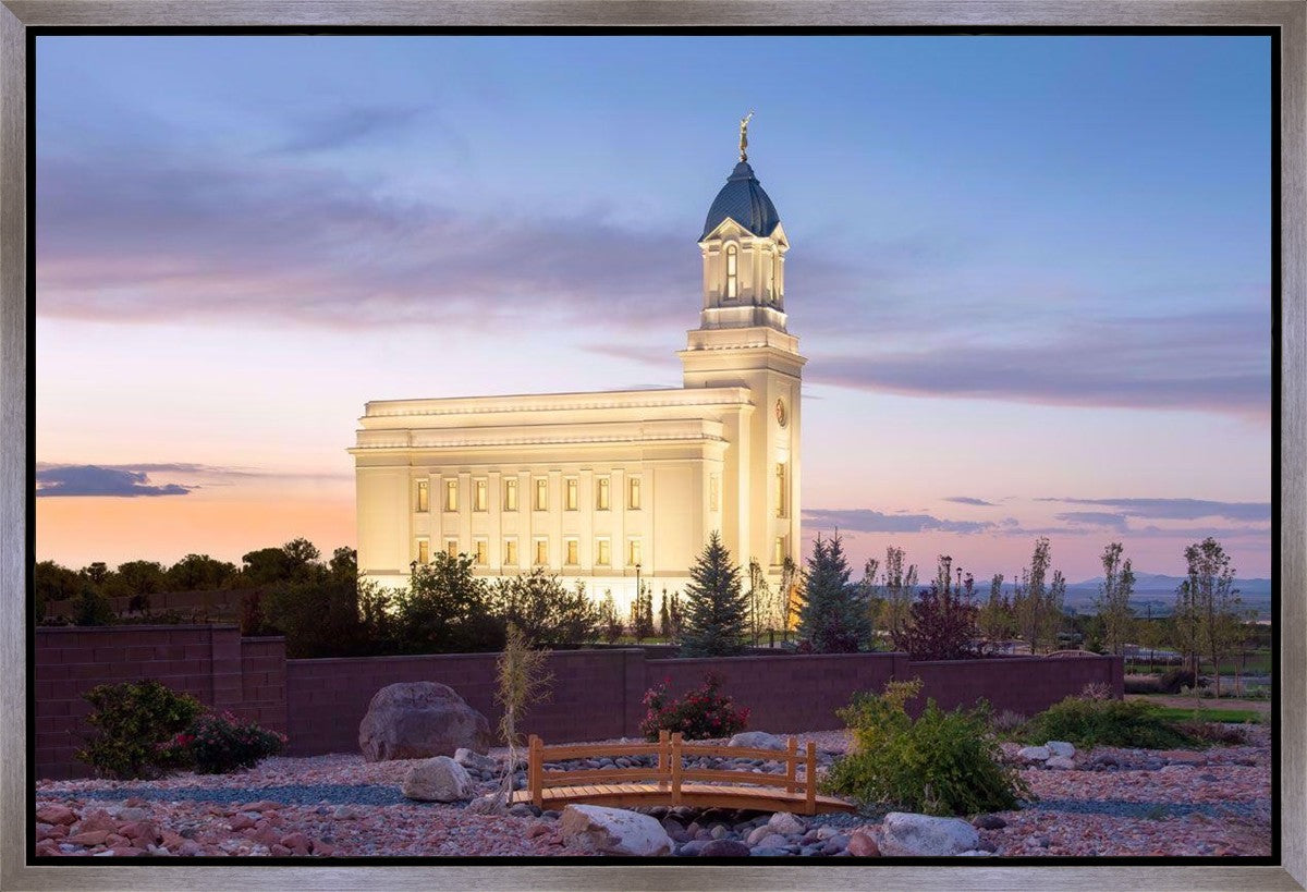 Cedar City Bridgeway to Eternity Gallery Wrap