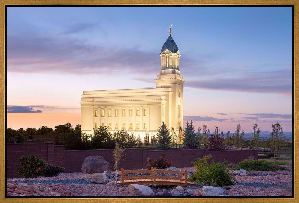 Cedar City Bridgeway to Eternity Gallery Wrap