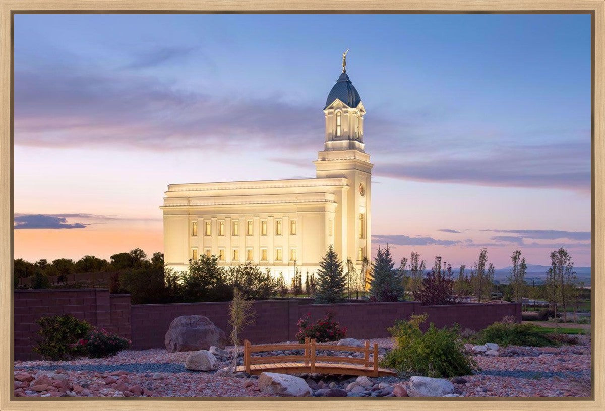 Cedar City Bridgeway to Eternity Gallery Wrap