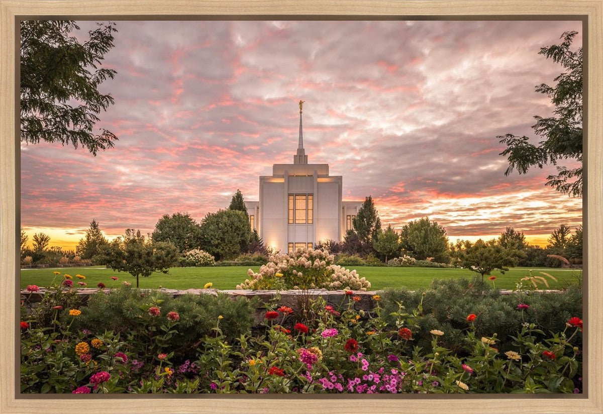 Twin Falls Eternal Paradise Gallery Wrap