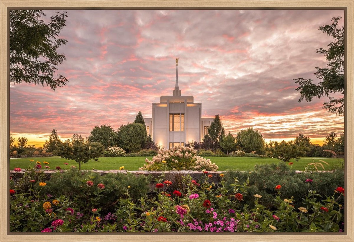 Twin Falls Eternal Paradise Gallery Wrap