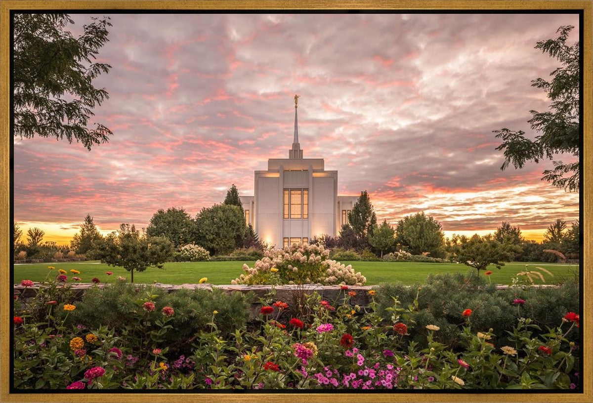 Twin Falls Eternal Paradise Gallery Wrap