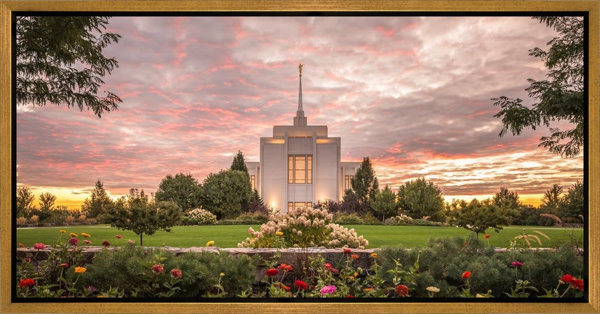 Twin Falls Eternal Paradise Gallery Wrap