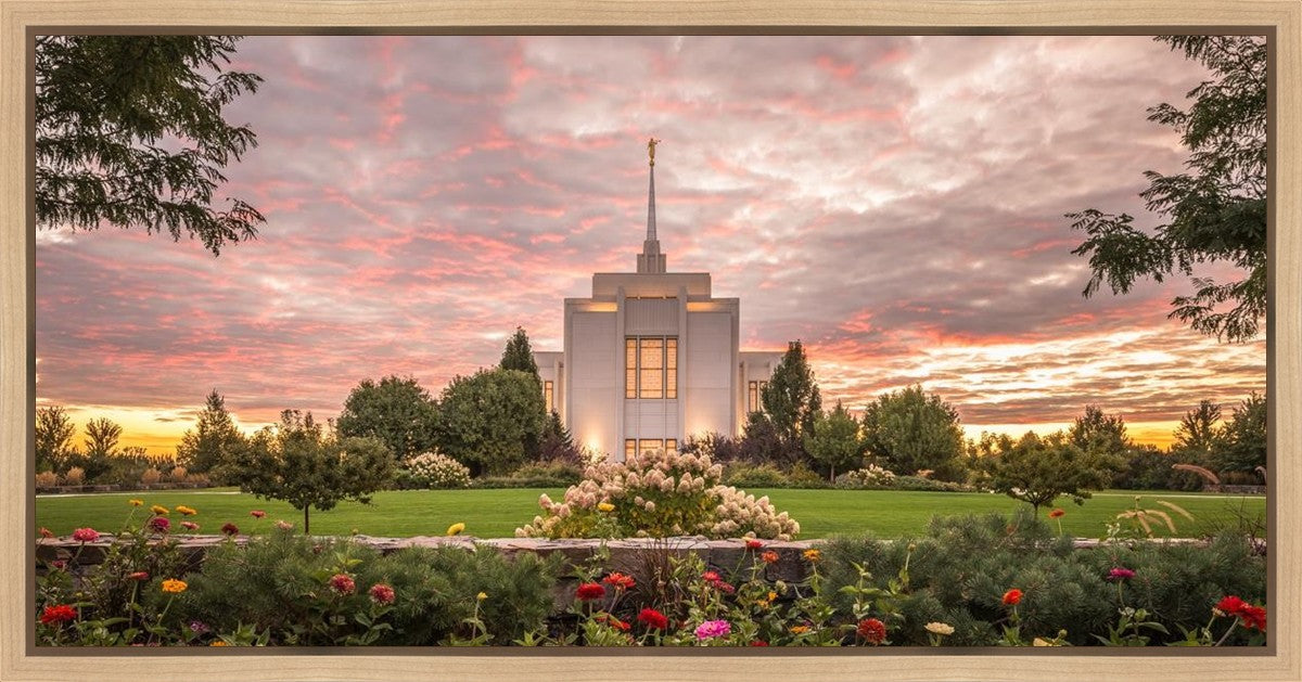 Twin Falls Eternal Paradise Gallery Wrap