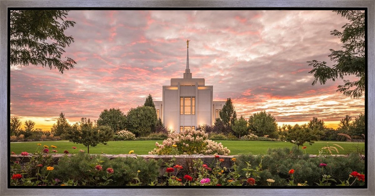 Twin Falls Eternal Paradise Gallery Wrap