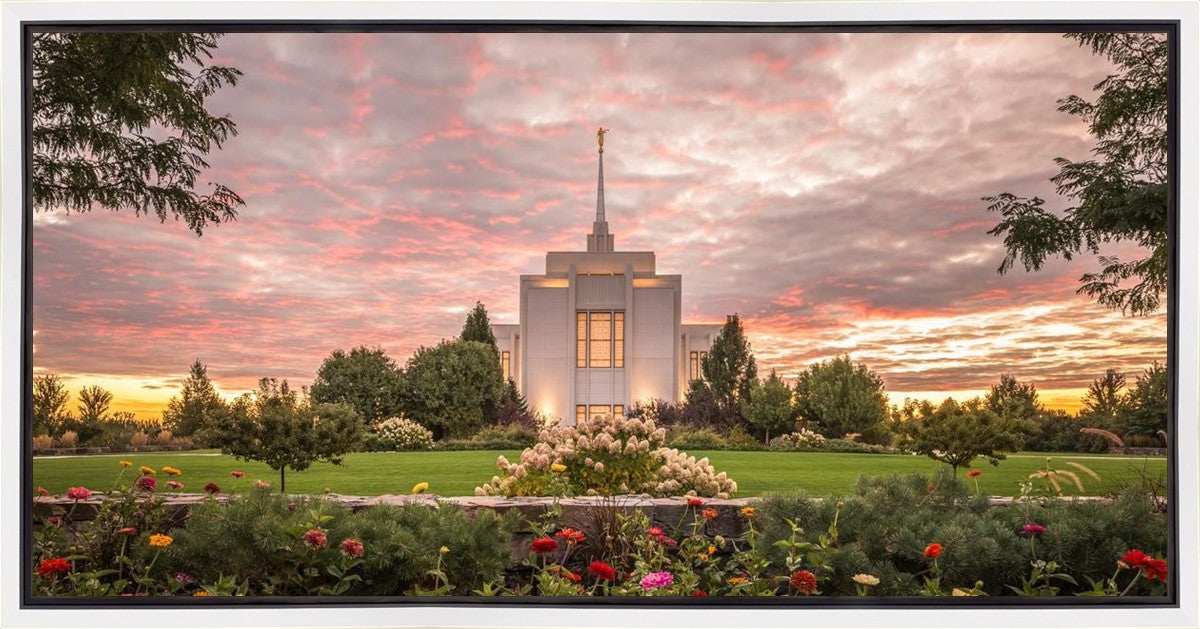 Twin Falls Eternal Paradise Gallery Wrap