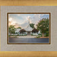 Memphis Temple Glorious Sunset