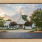 Memphis Temple Glorious Sunset