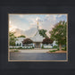 Memphis Temple Glorious Sunset