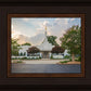 Memphis Temple Glorious Sunset