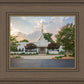 Memphis Temple Glorious Sunset