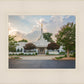 Memphis Temple Glorious Sunset