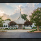 Memphis Temple Glorious Sunset