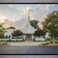 Memphis Temple Glorious Sunset