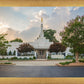 Memphis Temple Glorious Sunset
