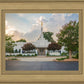 Memphis Temple Glorious Sunset