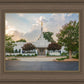 Memphis Temple Glorious Sunset