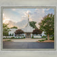 Memphis Temple Glorious Sunset