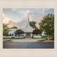 Memphis Temple Glorious Sunset