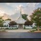 Memphis Temple Glorious Sunset