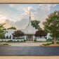 Memphis Temple Glorious Sunset