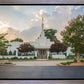 Memphis Temple Glorious Sunset