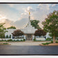 Memphis Temple Glorious Sunset