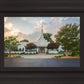 Memphis Temple Glorious Sunset