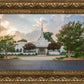 Memphis Temple Glorious Sunset