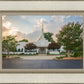 Memphis Temple Glorious Sunset