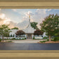 Memphis Temple Glorious Sunset