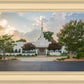 Memphis Temple Glorious Sunset