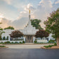 Memphis Temple Glorious Sunset