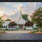 Memphis Temple Glorious Sunset
