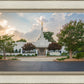 Memphis Temple Glorious Sunset