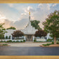 Memphis Temple Glorious Sunset