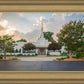 Memphis Temple Glorious Sunset